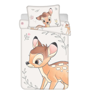 Povlečení do postýlky Bambi Beige baby 100/135, 40/60